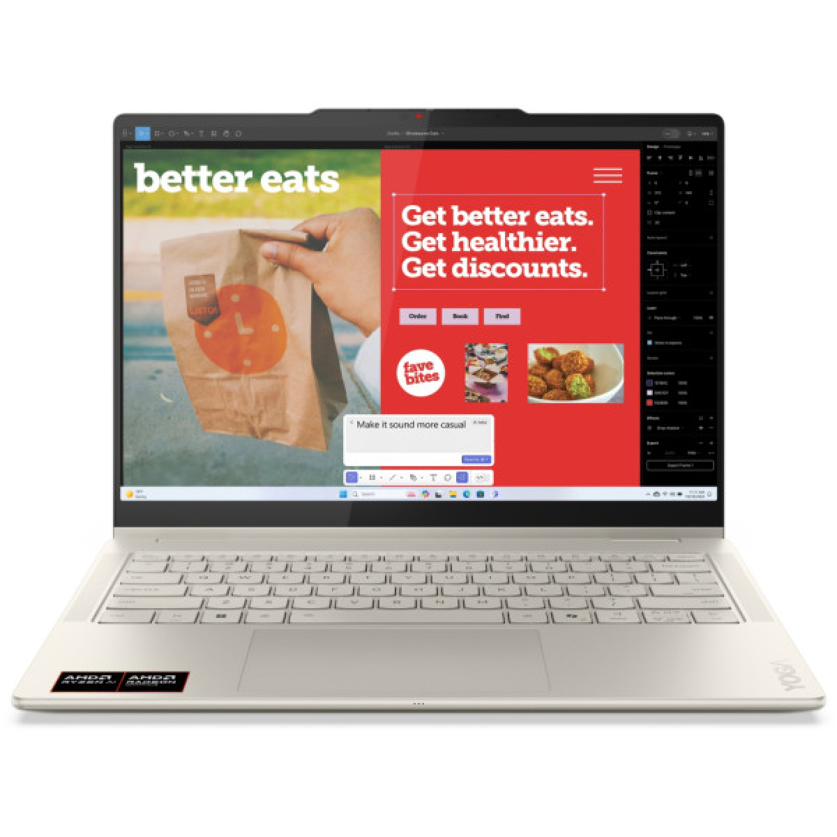 Ноутбук Lenovo Yoga 7 2-in-1 14AKP10 (83JR007MRA) - Фото 1