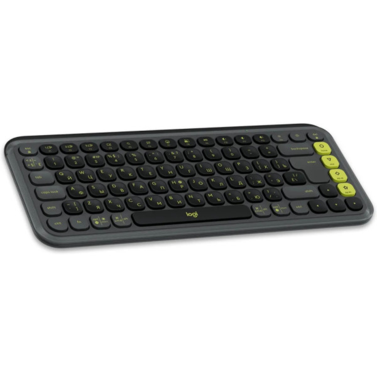 Комплект Logitech POP Icon Combo Bluetooth UA Graphite (920-013156) - Фото 3