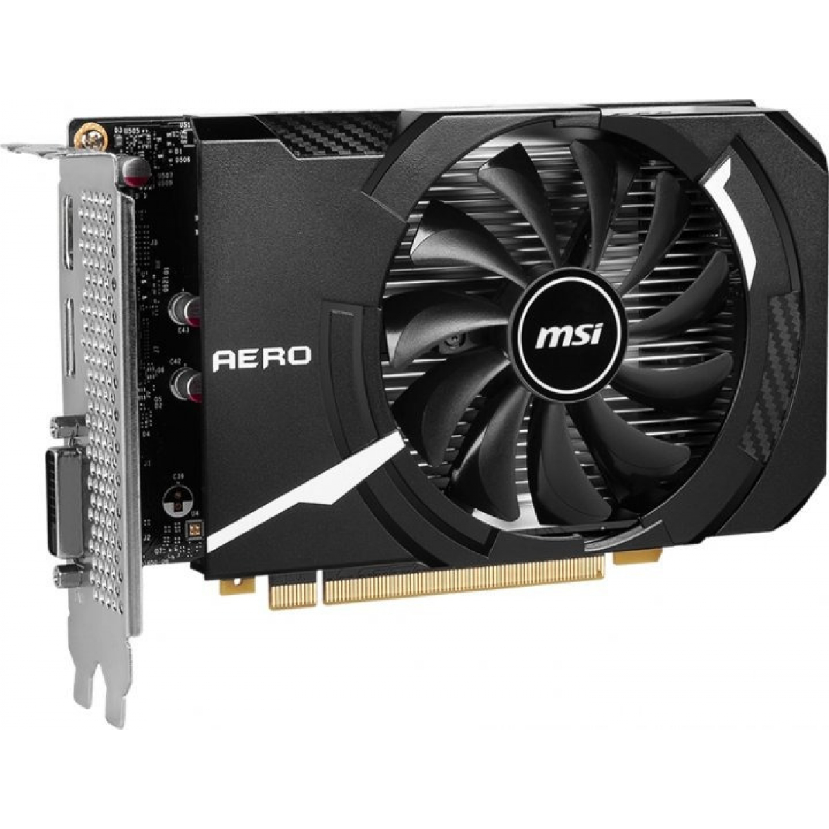 Відеокарта GeForce GTX 1630, MSI, AERO ITX, 4Gb GDDR6, 64-bit