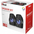 Акустическая система Trust Gemi RGB black USB (22948) - Фото 8