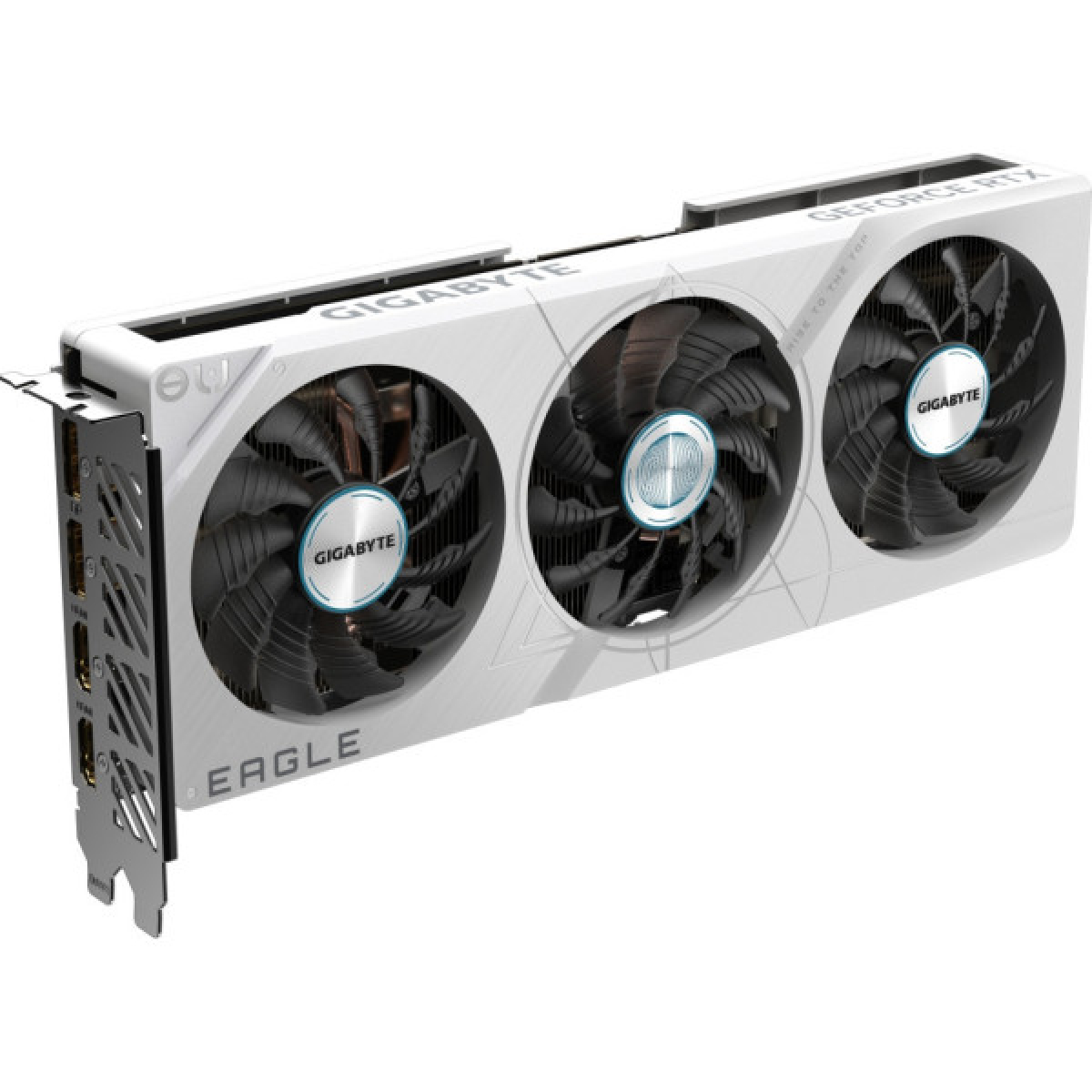 Видеокарта GIGABYTE GeForce RTX4060Ti 8Gb EAGLE OC ICE (GV-N406TEAGLEOC ICE-8GD) - Фото 2