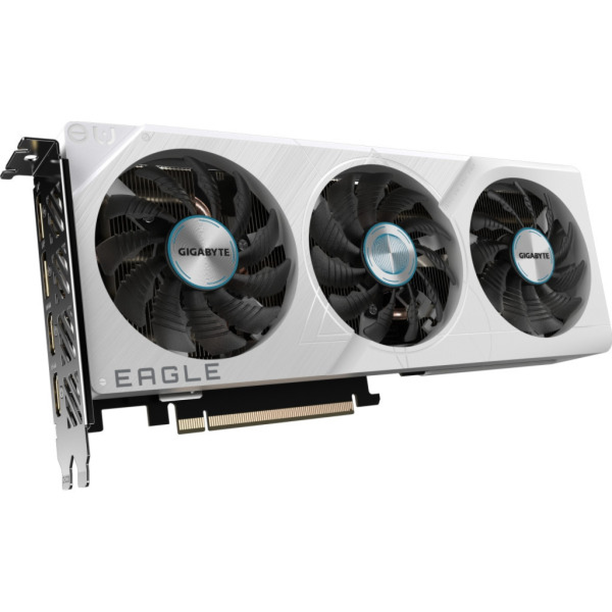 Видеокарта GIGABYTE GeForce RTX4060Ti 8Gb EAGLE OC ICE (GV-N406TEAGLEOC ICE-8GD) - Фото 3
