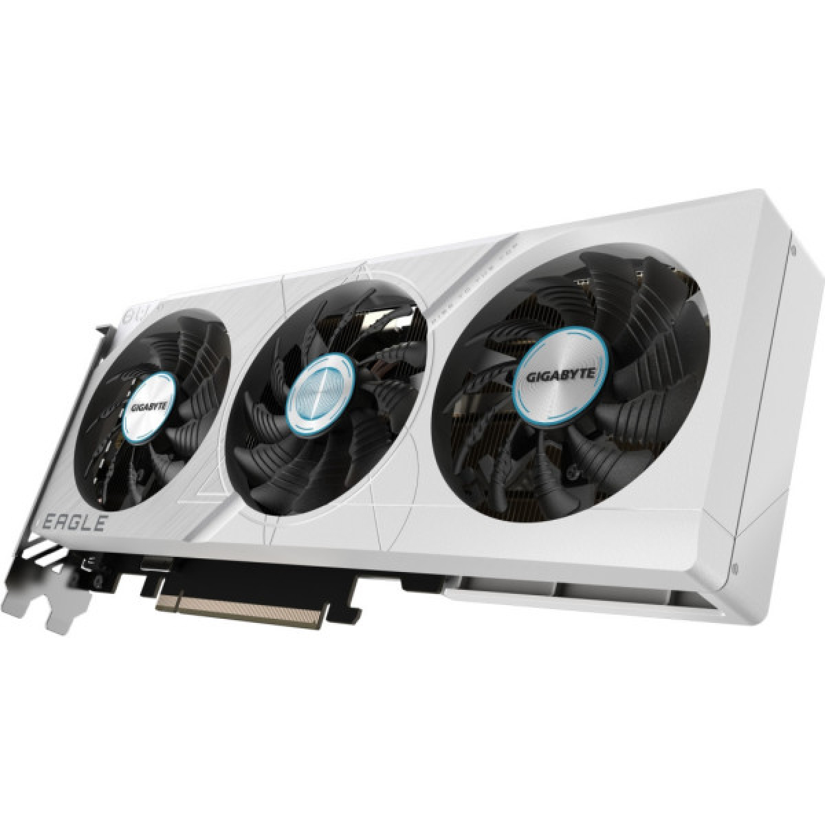 Видеокарта GIGABYTE GeForce RTX4060Ti 8Gb EAGLE OC ICE (GV-N406TEAGLEOC ICE-8GD) - Фото 4