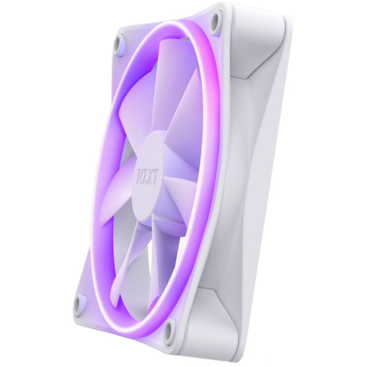 Кулер для корпуса NZXT F120RGB Single (White) (RF-R12SF-W1) - Фото 3
