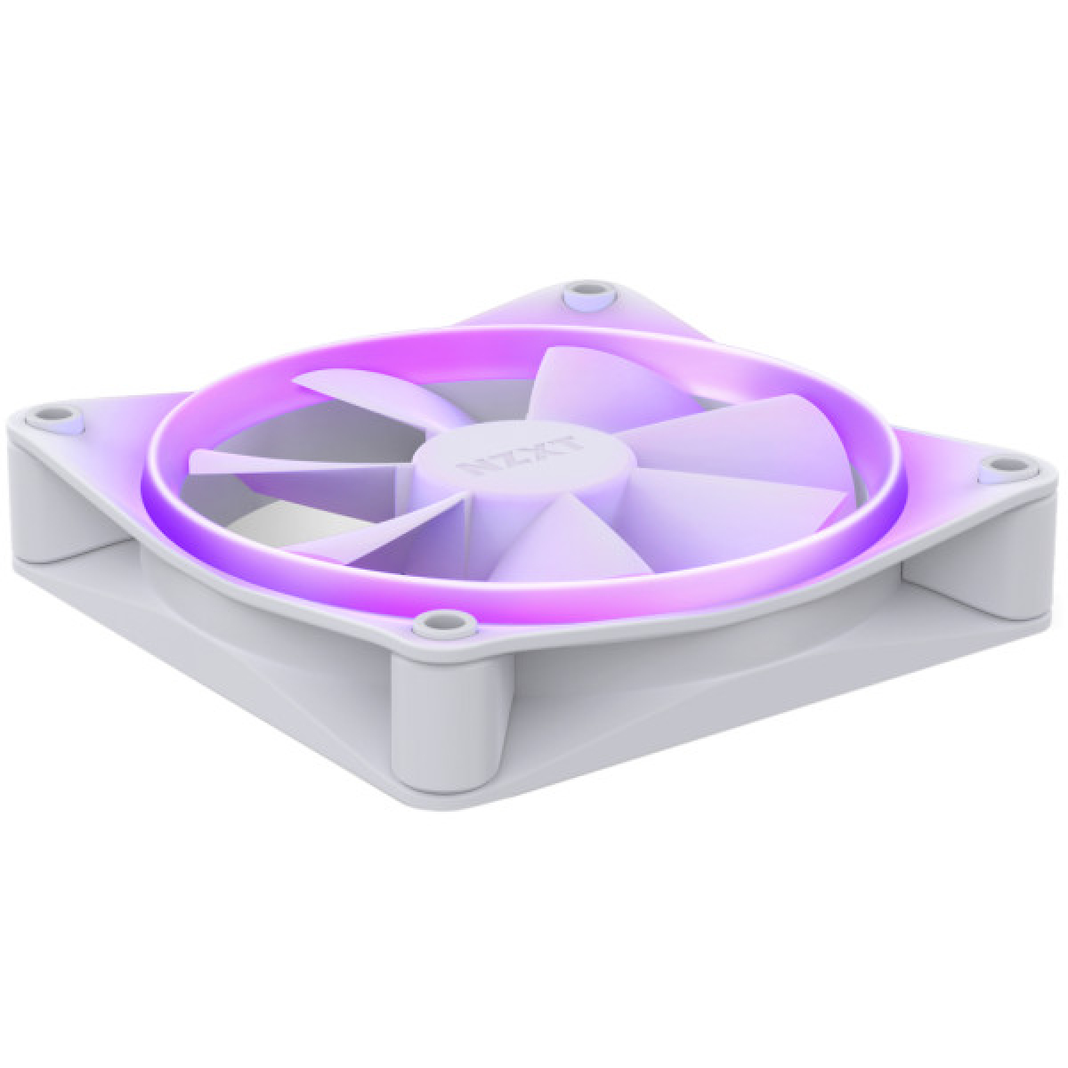 Кулер для корпуса NZXT F120RGB Single (White) (RF-R12SF-W1) - Фото 5