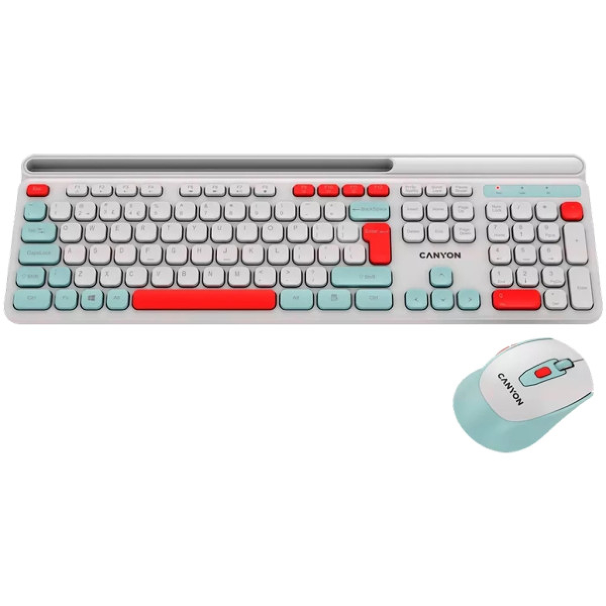 Комплект Canyon HSET-W5 Wireless UA White (CNS-HSETW5WT) - Фото 1