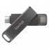 USB флеш накопичувач SanDisk 256GB iXpand Luxe USB-C/Lightning (SDIX70N-256G-GN6NE) - Фото 3