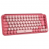 Клавіатура Logitech POP Keys Wireless Mechanical Keyboard UA Rose (920-010737) - Фото 2