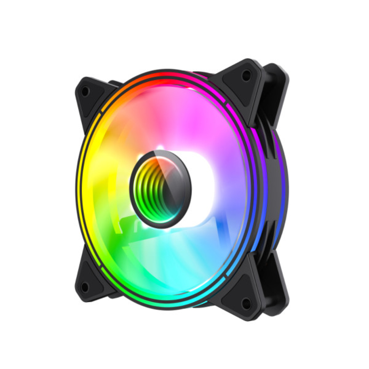 Кулер до корпусу Gamemax FN-12Rainbow-Q-Infinity - Фото 3