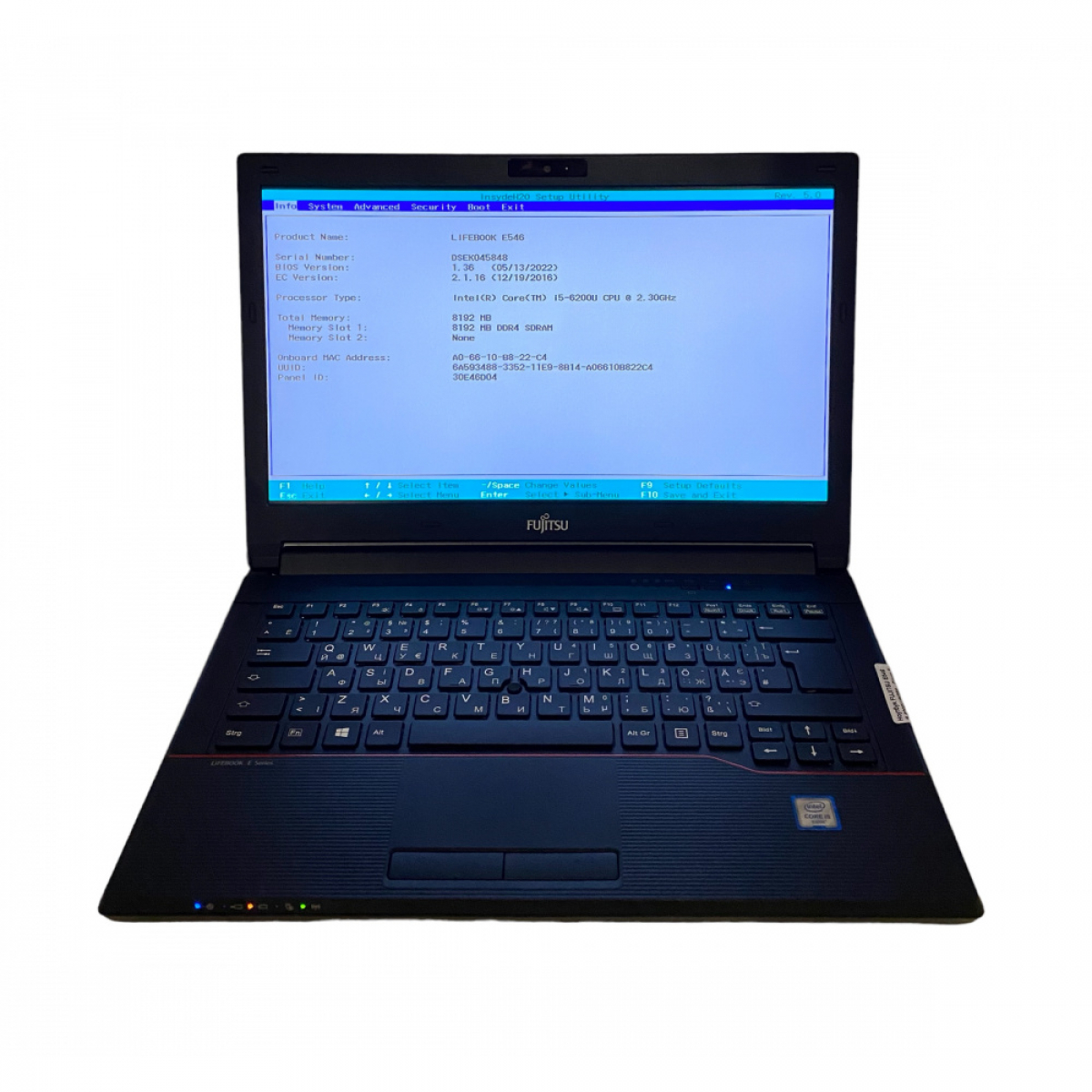 Ноутбук FUJITSU E546 i5-6200U/8/240 - Class A - Фото 3