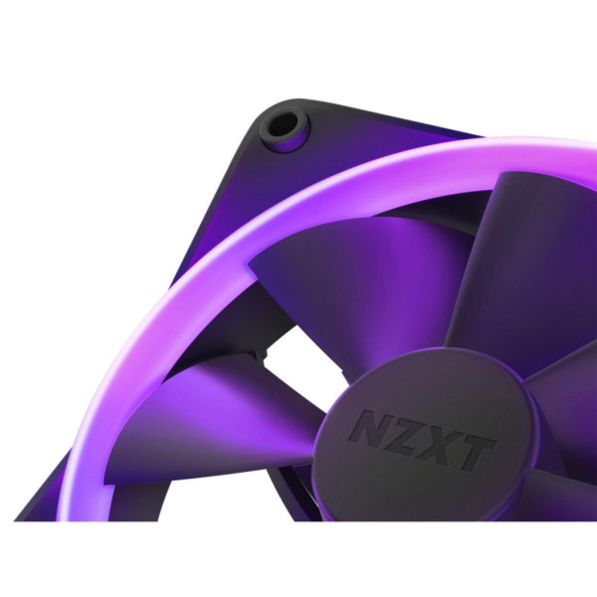 Кулер для корпуса NZXT F140RGB Twin (Black) (RF-R14DF-B1) - Фото 3