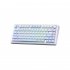 Клавиатура Aula F75 Gasket Greywood V3 switch Hot-Swap PBT Wireless/Bluetooth/USB Blue (6948391208633) - Фото 3