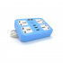 Сетевой фильтр питания Voltronic TВ-Т15, 4роз, 3*USB Blue (ТВ-Т15-Blue) - Фото 1