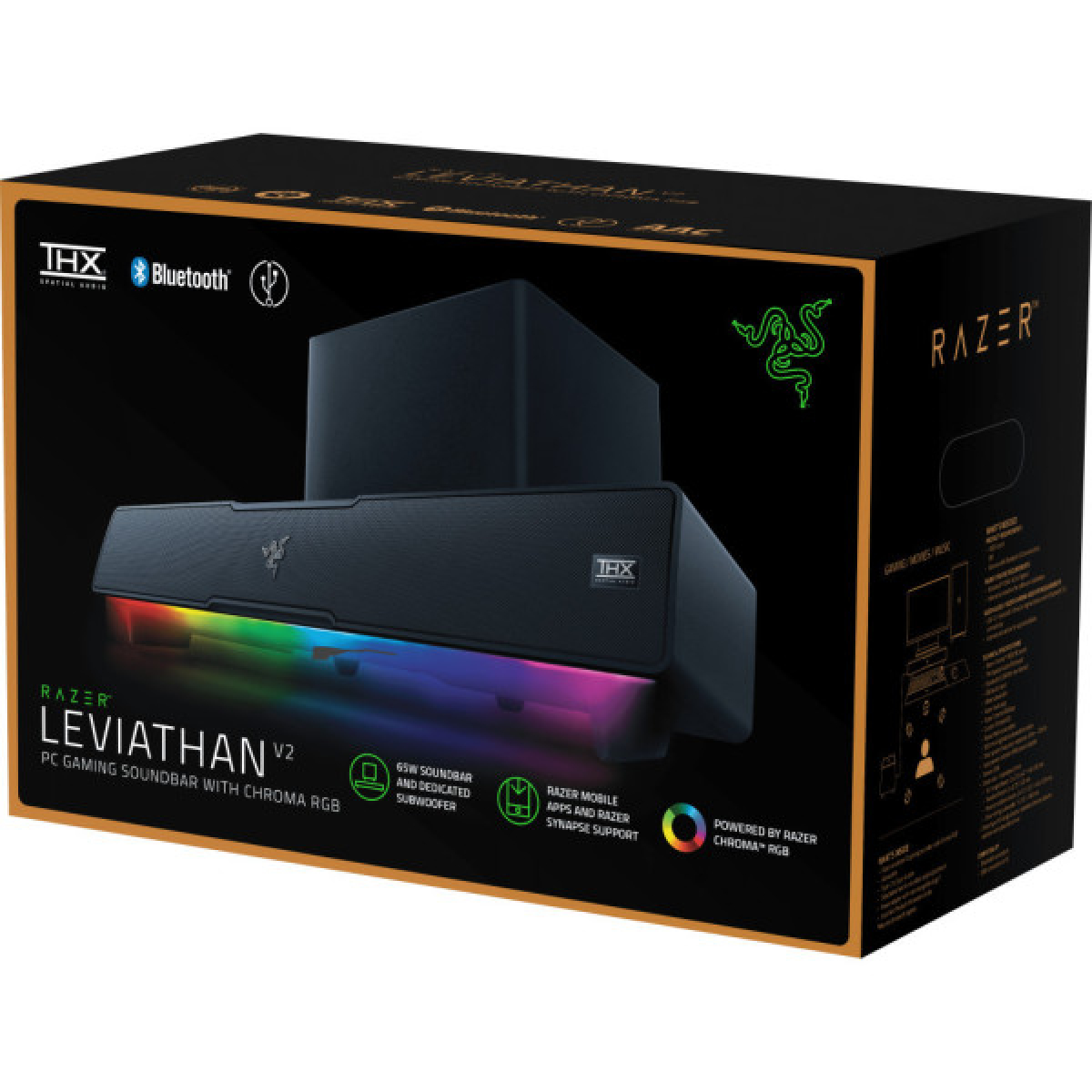 Акустическая система Razer Leviathan V2 (RZ05-03920100-R3G1) - Фото 7