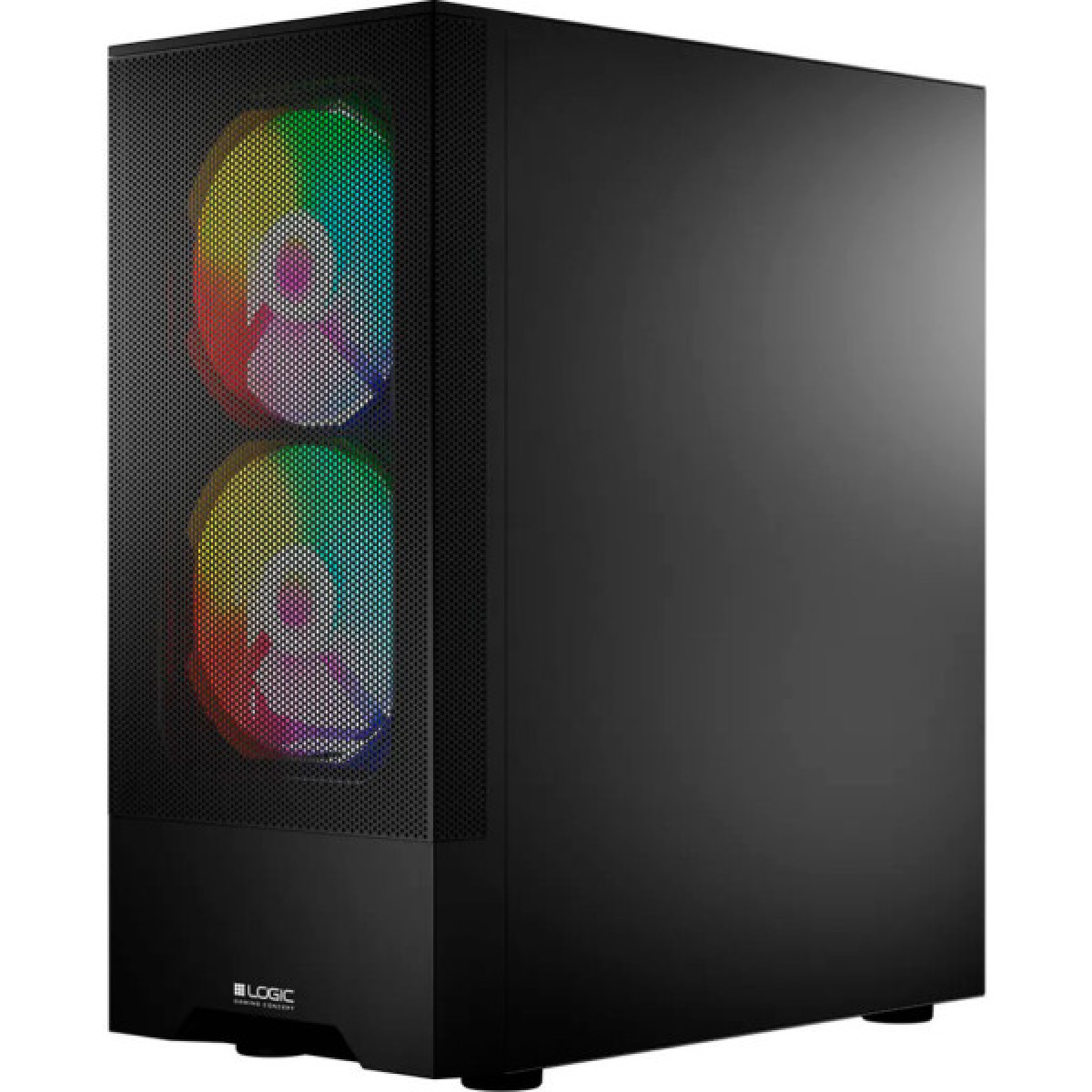 Корпус Logic concept ARYA MESH+GLASS ARGB fans 2x140mm+1x120mm BLACK (AT-ARYA-10-000000-0002) - Фото 2