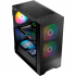 Корпус Logic concept ARYA MESH+GLASS ARGB fans 2x140mm+1x120mm BLACK (AT-ARYA-10-000000-0002) - Фото 4