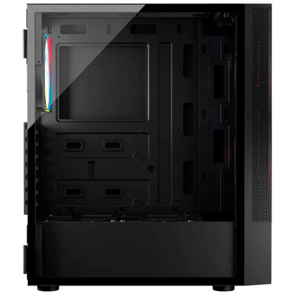 Корпус Logic concept ARYA MESH+GLASS ARGB fans 2x140mm+1x120mm BLACK (AT-ARYA-10-000000-0002) - Фото 5