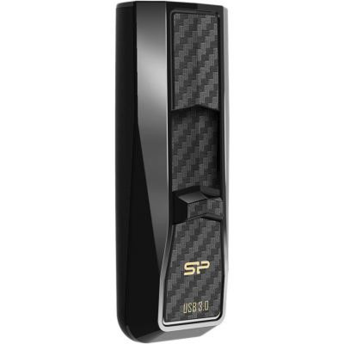USB флеш накопитель Silicon Power 128Gb Blaze B50 Black USB 3.0 (SP128GBUF3B50V1K) - Фото 1