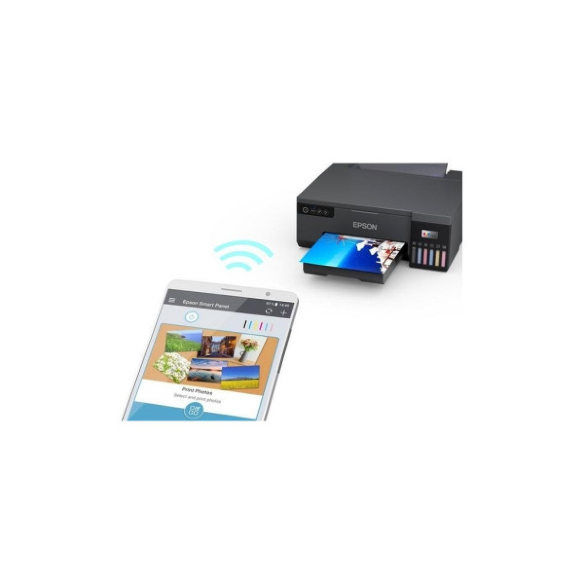 Струйный принтер Epson EcoTank L8050 (C11CK37403) - Фото 3