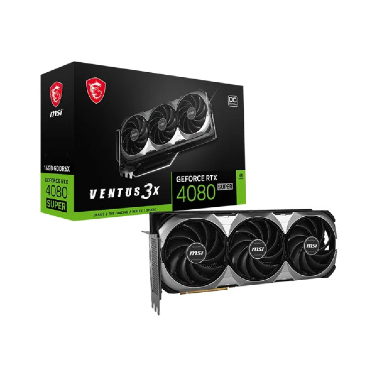 Відеокарта MSI GeForce RTX4080 SUPER 16GB VENTUS 3X OC (RTX 4080 SUPER 16G VENTUS 3X OC) - Фото 7