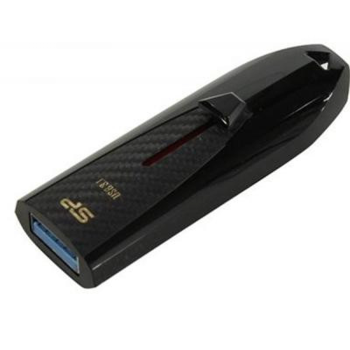 USB флеш накопичувач Silicon Power 64GB B25 Black USB 3.0 (SP064GBUF3B25V1K) - Фото 2