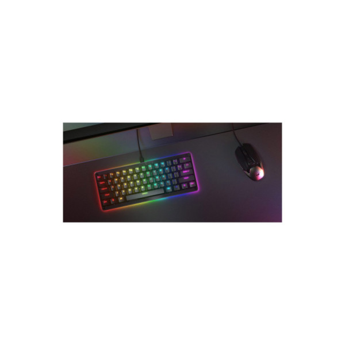 Клавіатура Cougar Puri Mini RGB USB Black (Puri Mini RGB) - Фото 10
