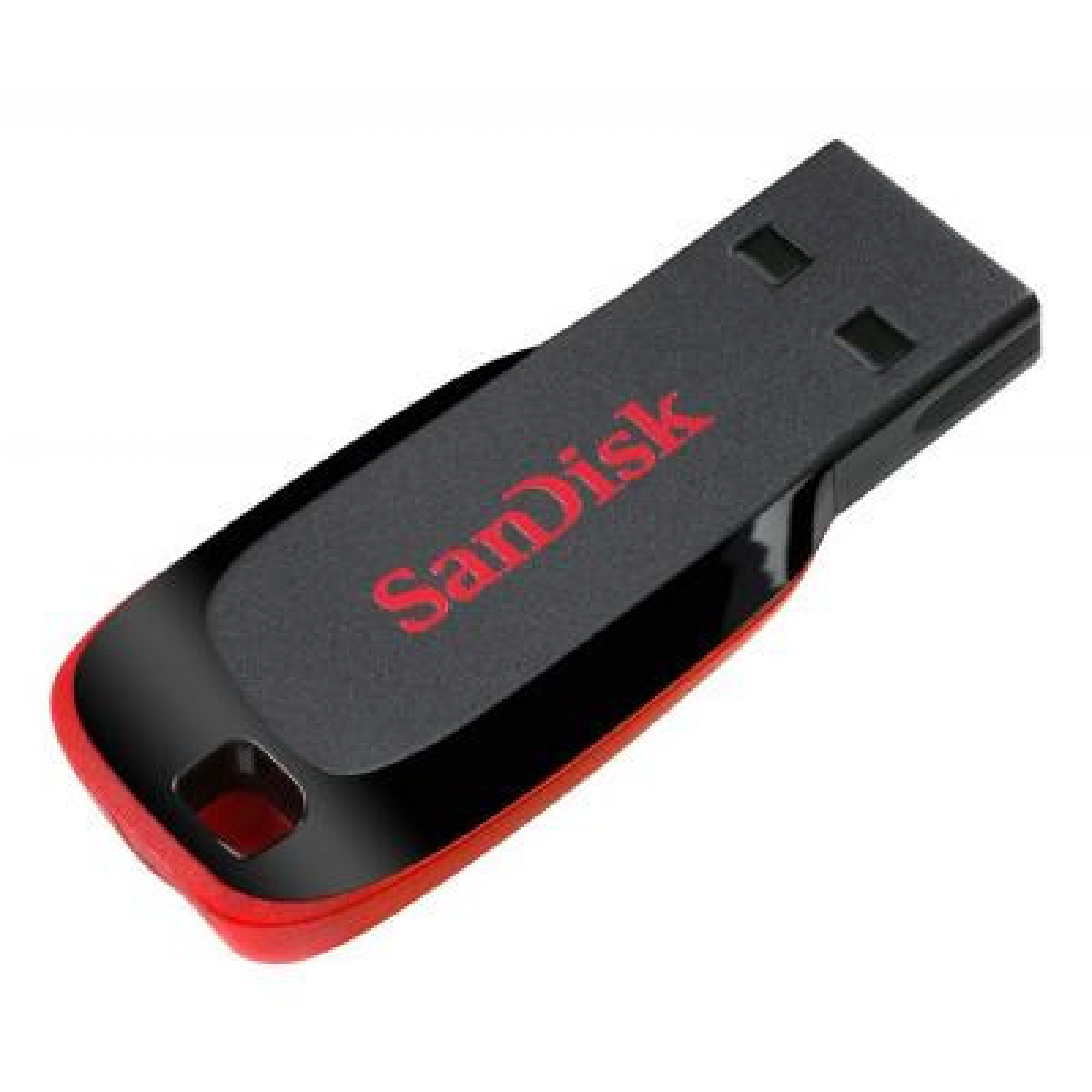 USB флеш накопичувач SanDisk 64GB Cruzer Blade Black/red USB 2.0 (SDCZ50-064G-B35) - Фото 2
