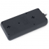 Сетевой фильтр питания REAL-EL RS-8 Protect 5m, black (EL122300024) - Фото 4