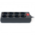 Сетевой фильтр питания REAL-EL RS-8 Protect 5m, black (EL122300024) - Фото 5