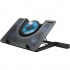 Підставка до ноутбука Trust GXT 1125 Quno (17.3") Blue LED Black (23581_TRUST) - Фото 3