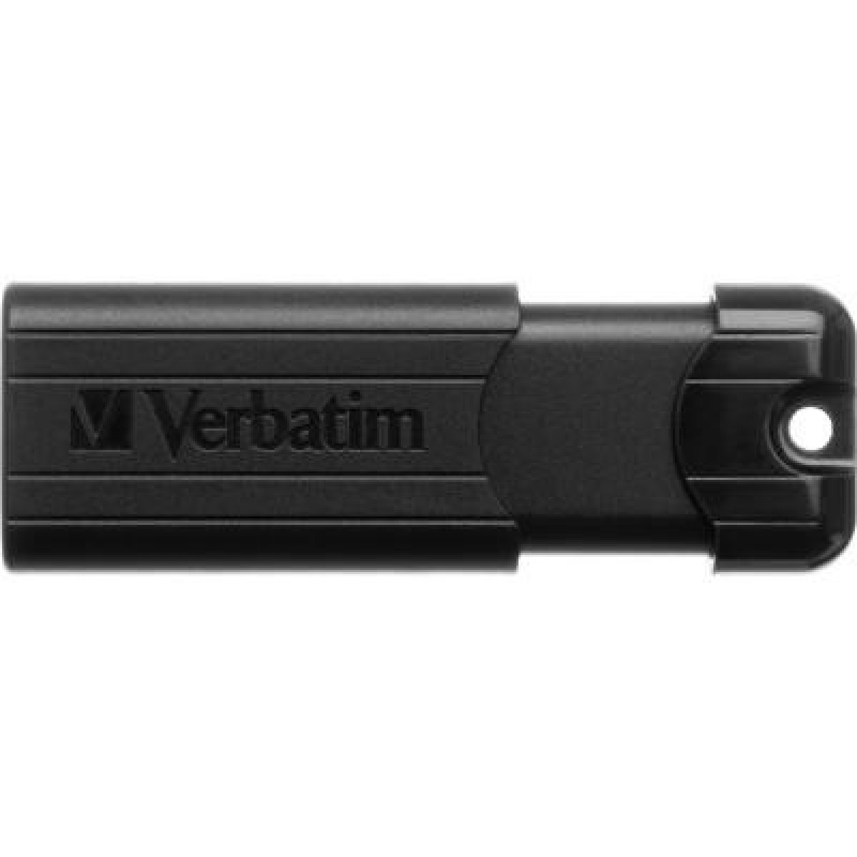 USB флеш накопичувач Verbatim 64GB PinStripe Black USB 3.0 (49318) - Фото 1