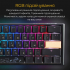 Клавіатура Ducky One 3 Mini Cherry MX Red RGB UA USB Black (DKON2161ST-RUAPXCLAWSC1) - Фото 3