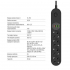 Сетевой фильтр питания ColorWay CW-CHE44PDB, 4 розетки/4USB 2M (CW-CHE44PDB) - Фото 7
