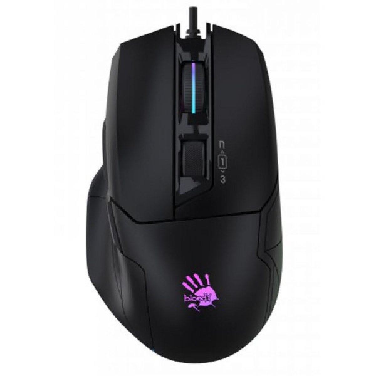 Мишка A4Tech Bloody W70 Max Stone black - Фото 1