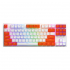 Клавіатура Hator Rockfall 2 Mecha Signature Edition USB White/White/Orange (HTK-521-WWO) - Фото 1