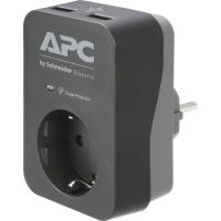 Сетевой фильтр питания APC Essential SurgeArrest 1 Outle, 2 USBt (PME1WU2B-RS)