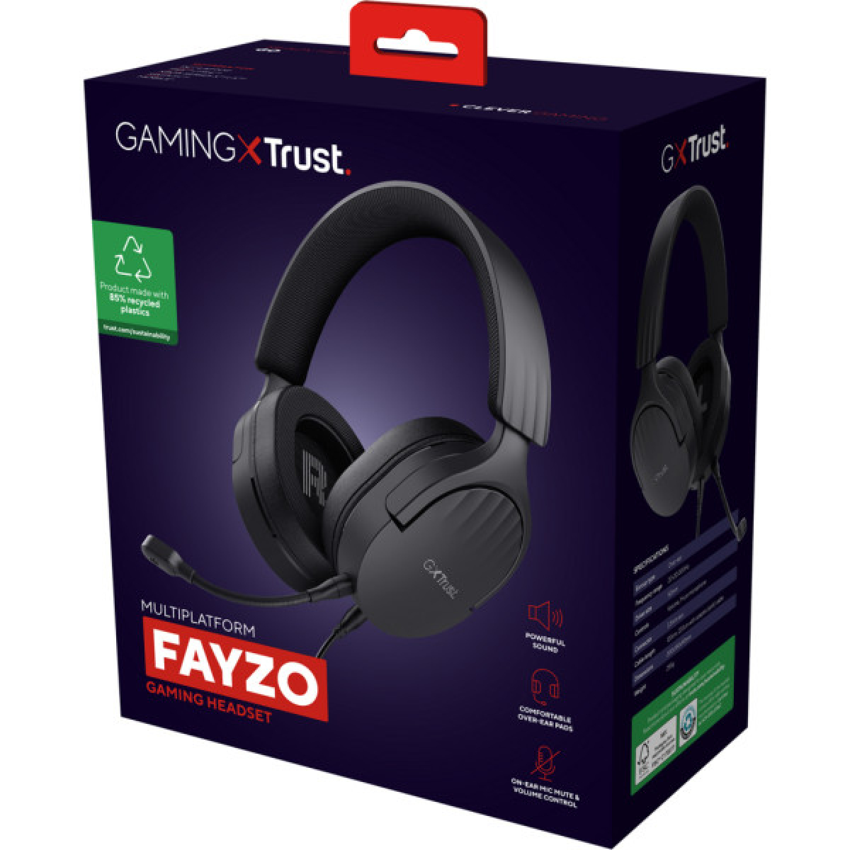 Наушники Trust GXT 489 Fayzo Black (24898) - Фото 7