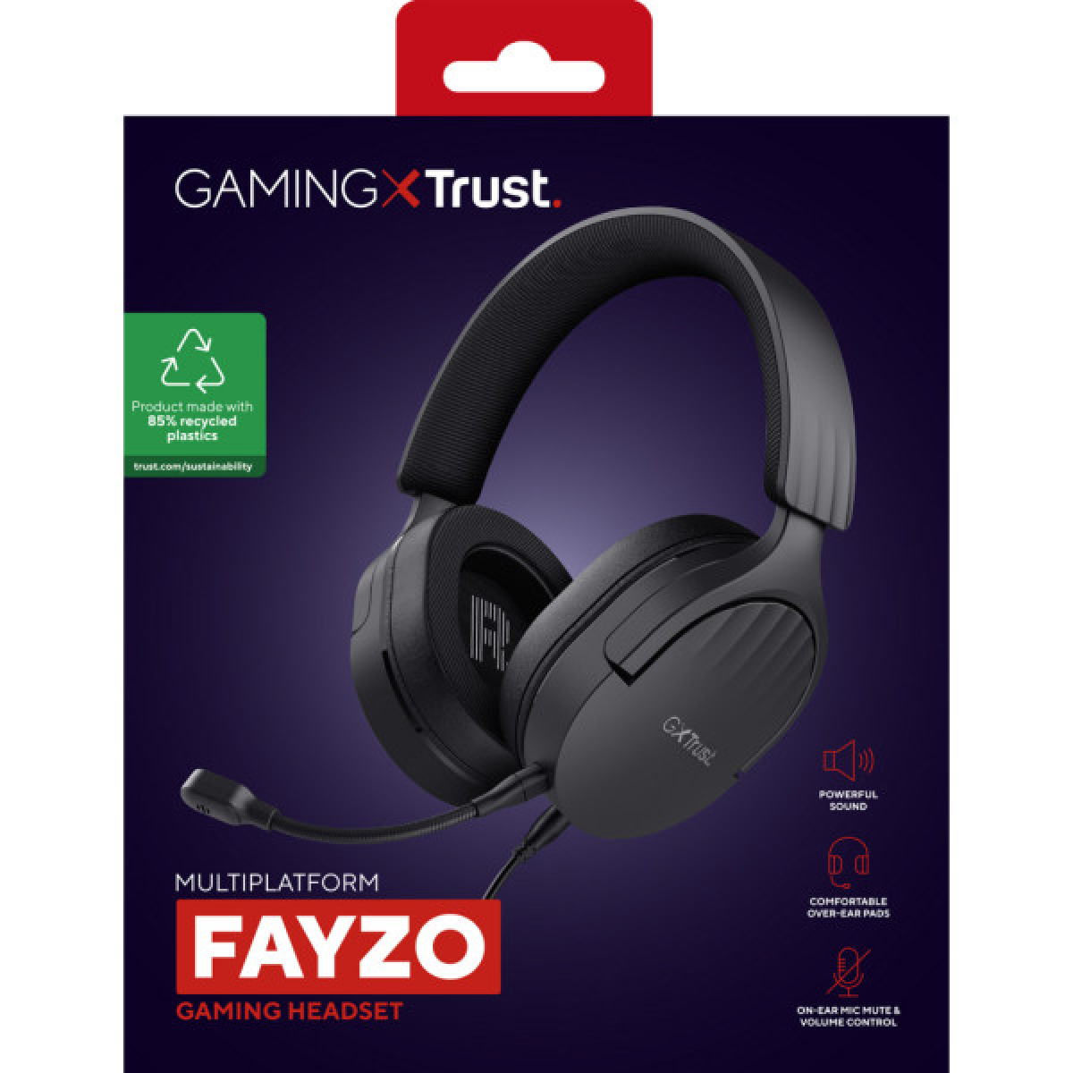 Наушники Trust GXT 489 Fayzo Black (24898) - Фото 8