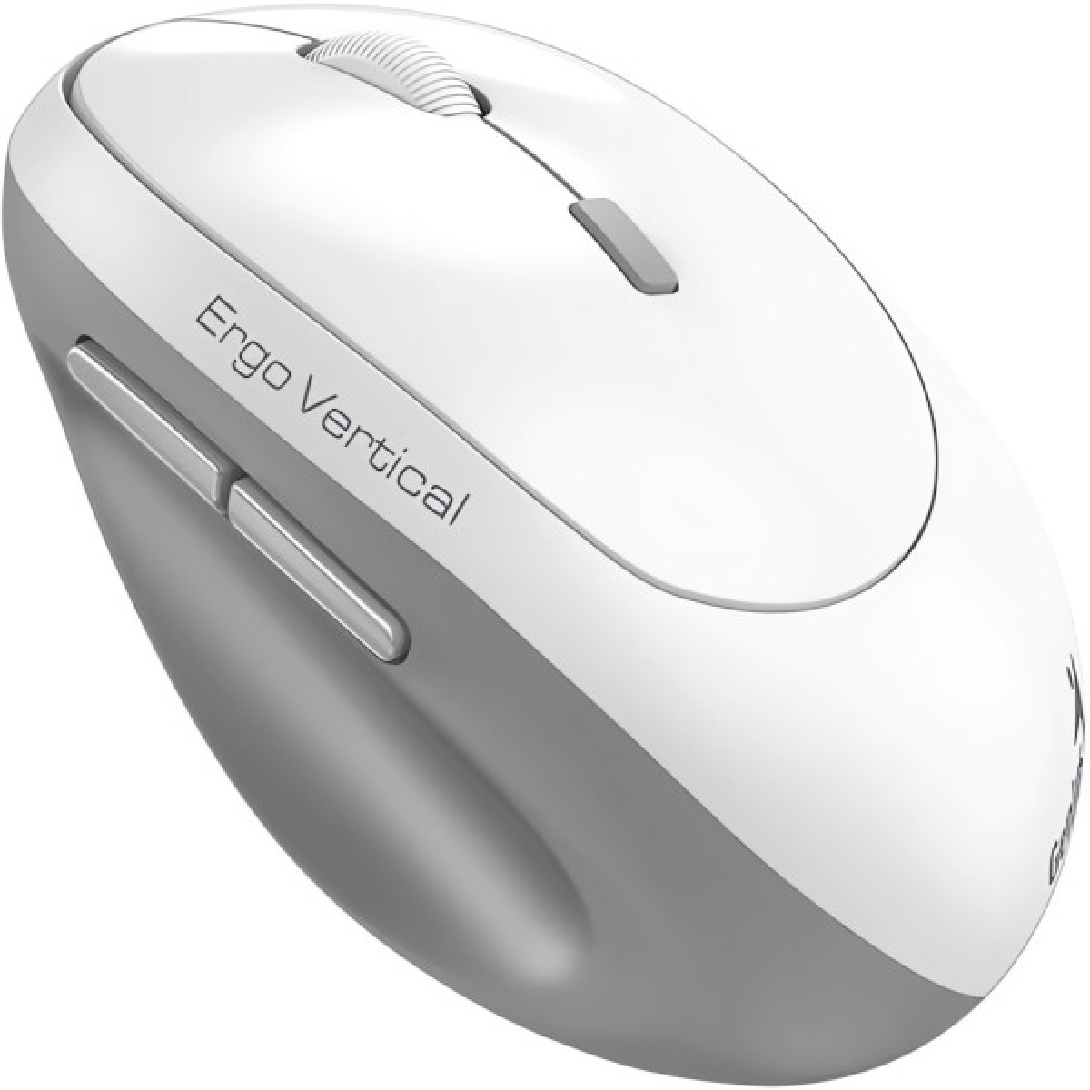 Мишка Genius Ergo 8350S AI Silent Wireless White/Grey (31030041401) - Фото 1