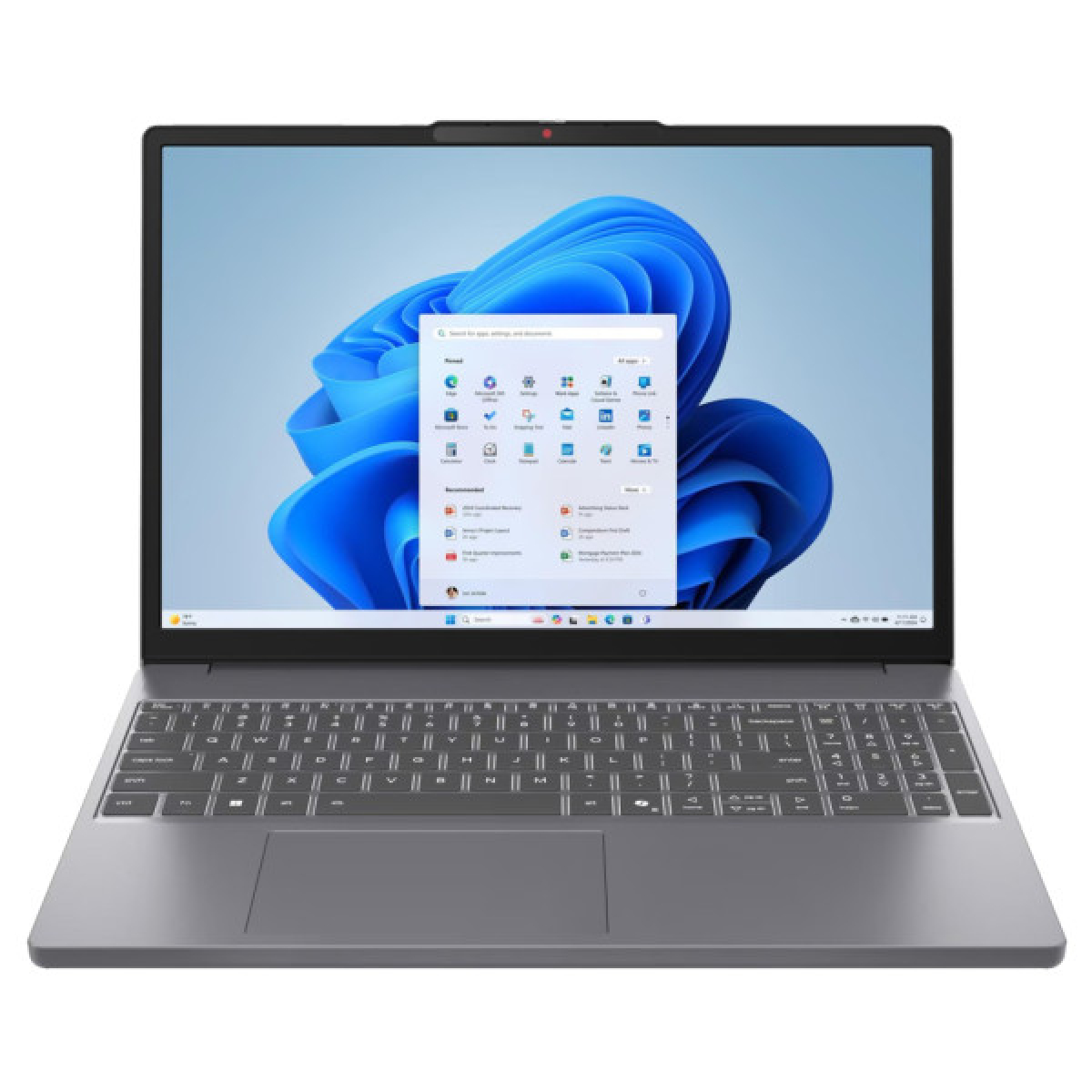 Ноутбук Lenovo IdeaPad Slim 3 15IRH10 (83K100QSRA) - Фото 1