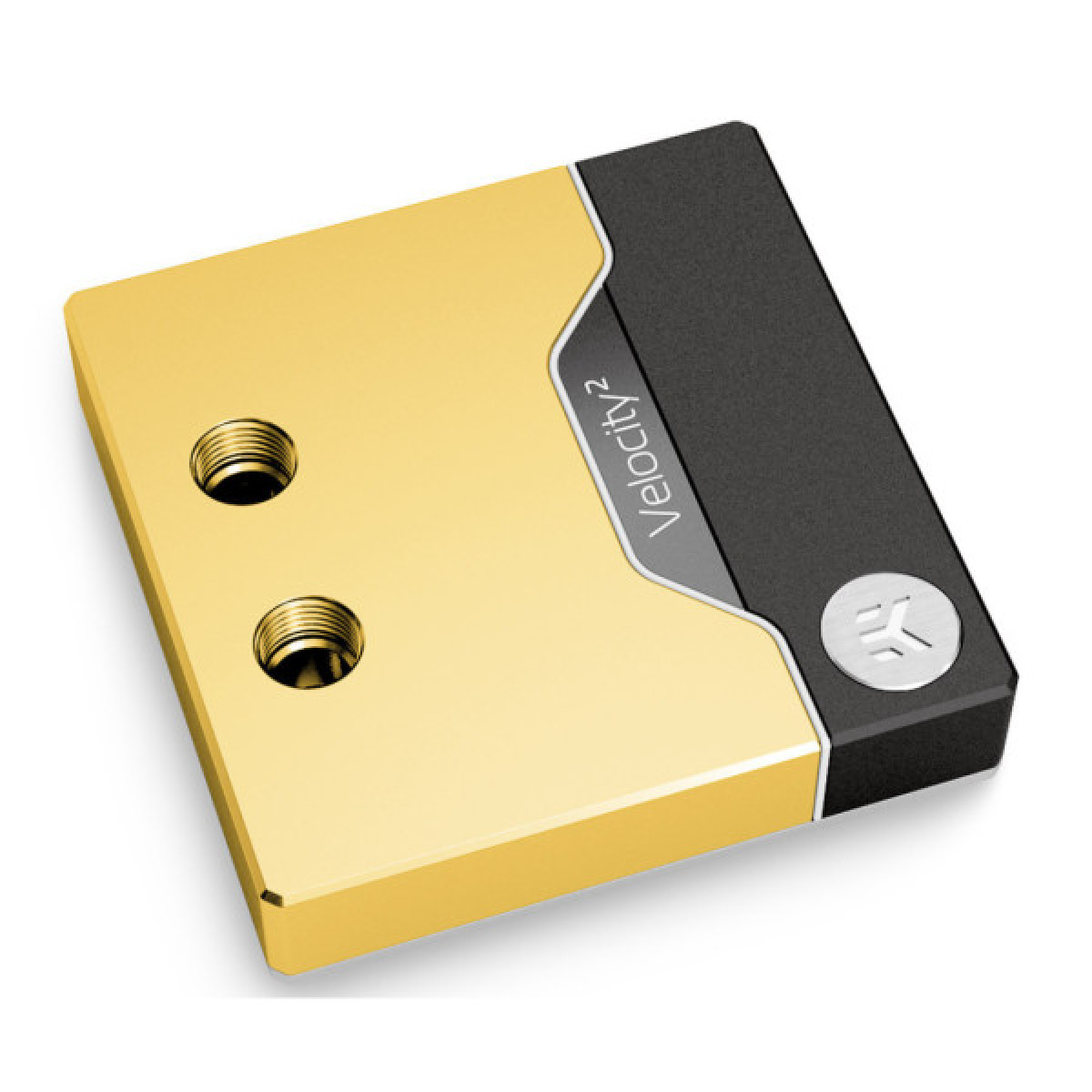 Водоблок Ekwb EK-Quantum Velocity D-RGB - 1700 Nickel + Gold (3831109895351) - Фото 1