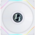 Кулер до корпусу Lian Li Reverse TL LCD 140-1, White (G99.14RTLLCD1W.00) - Фото 2