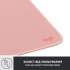 Килимок для мишки Logitech Mouse Pad Studio Series Darker Rose (956-000050) - Фото 5