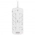 Сетевой фильтр питания 2E 8XSchuko, 3G*1.5мм, 4*USB-A, 3м, white (2E-SP815M3USBWH) - Фото 2