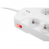 Сетевой фильтр питания 2E 8XSchuko, 3G*1.5мм, 4*USB-A, 3м, white (2E-SP815M3USBWH) - Фото 4