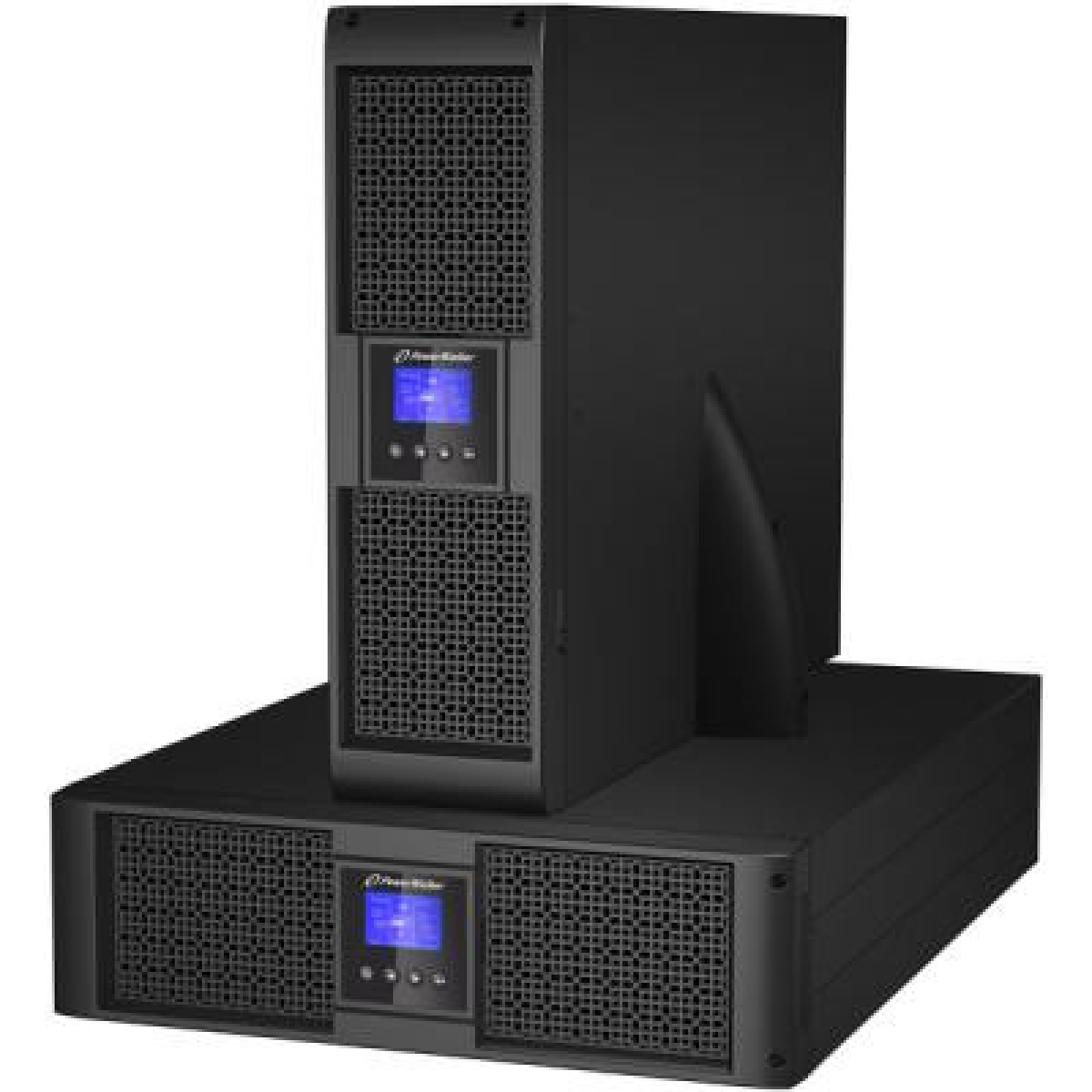Пристрій безперебійного живлення PowerWalker VFI 6000RT LCD, Rack/Tower (10120130) - Фото 2