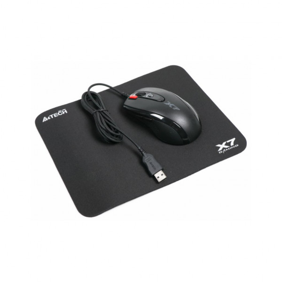 Мишка A4Tech X-7120 Black - Фото 1
