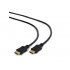 Кабель HDMI - HDMI 1.8 м, Cablexpert Black, V1.4, позолочені конектори - Фото 2