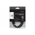 Кабель HDMI - HDMI 1.8 м, Cablexpert Black, V1.4, позолочені конектори - Фото 1