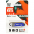 USB флеш накопичувач Mibrand 64GB Aligator Blue USB 2.0 (MI2.0/AL64U7U) - Фото 2